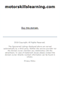 Mobile Screenshot of motorskillslearning.com